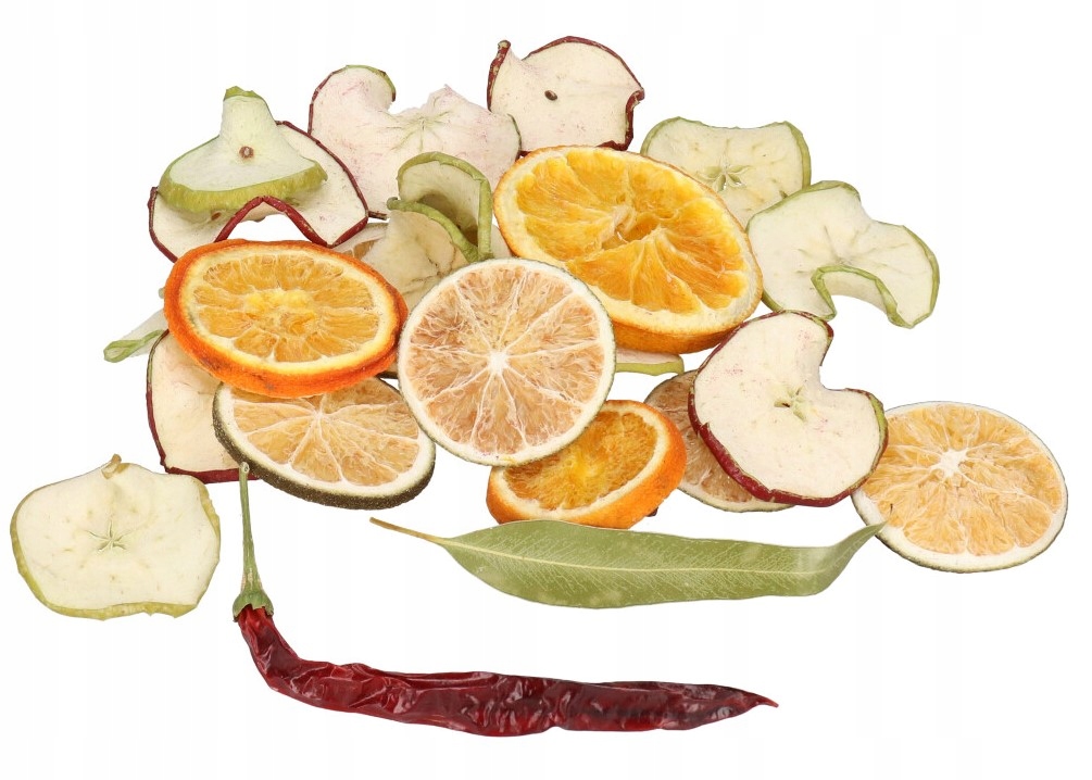 

Susz Dekoracyjny 100G Pomarańcz Limonka Jabłko