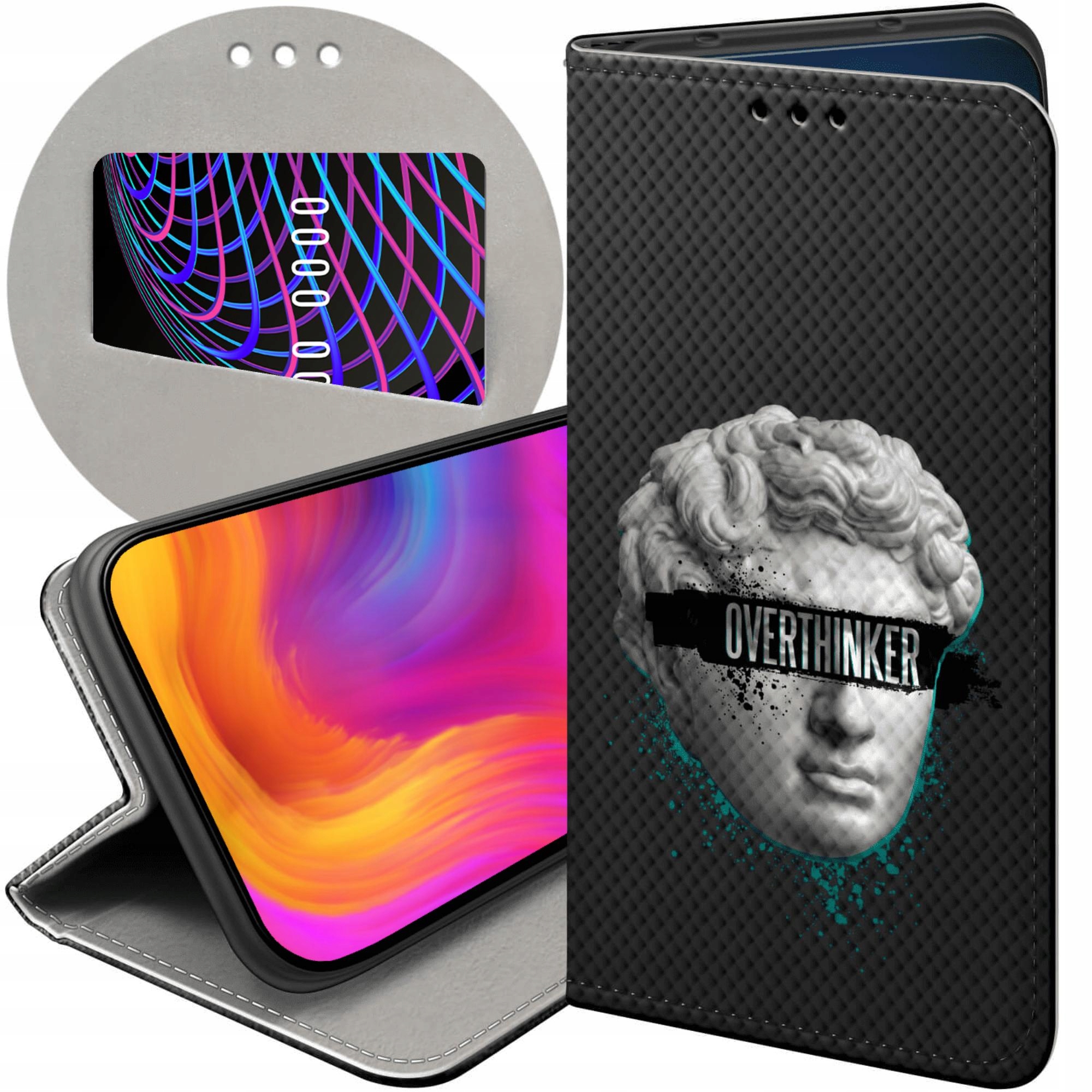 Etui Z Klapką Do Oppo RENO12 5G Fotografia Obrazy Foto Futerał Case