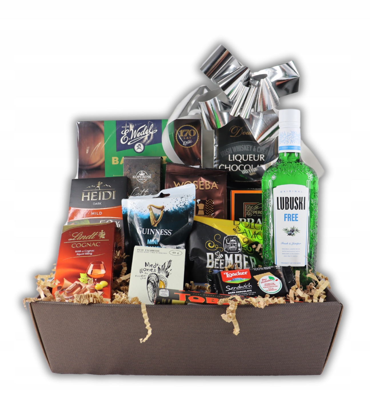 Levně Pánský dárkový koš XXL s Lubuškou Free Pánský Dárek pro něj