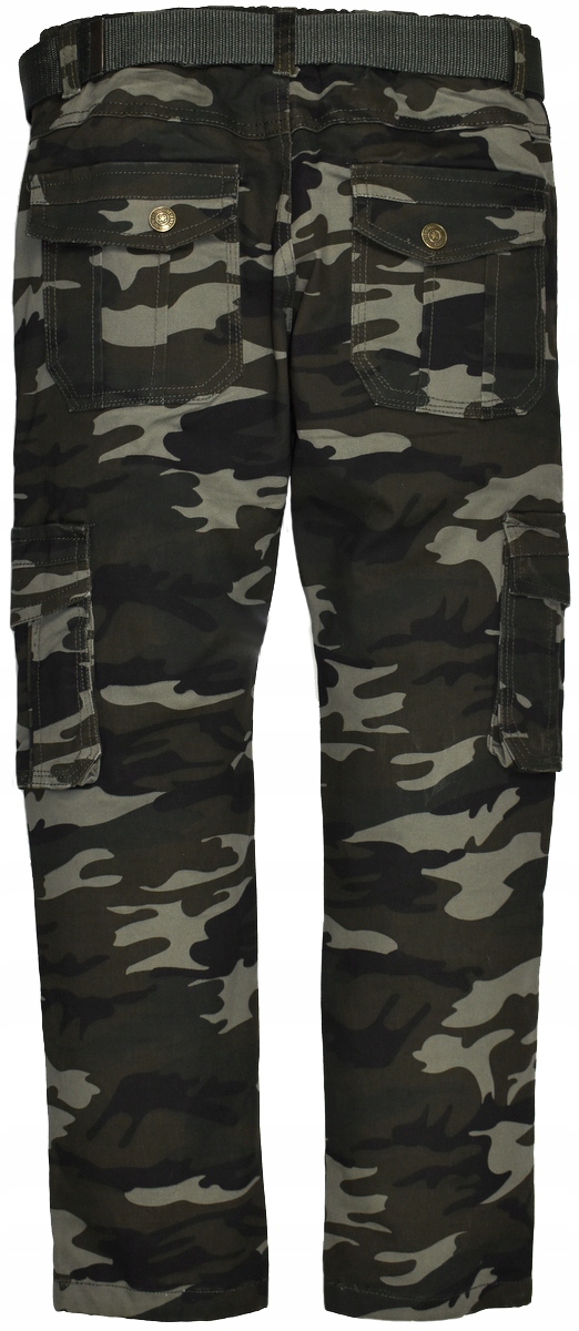 PERFECT Nowe Spodnie BOJÓWKI Ocieplane Moro - 152 Marka Inna marka