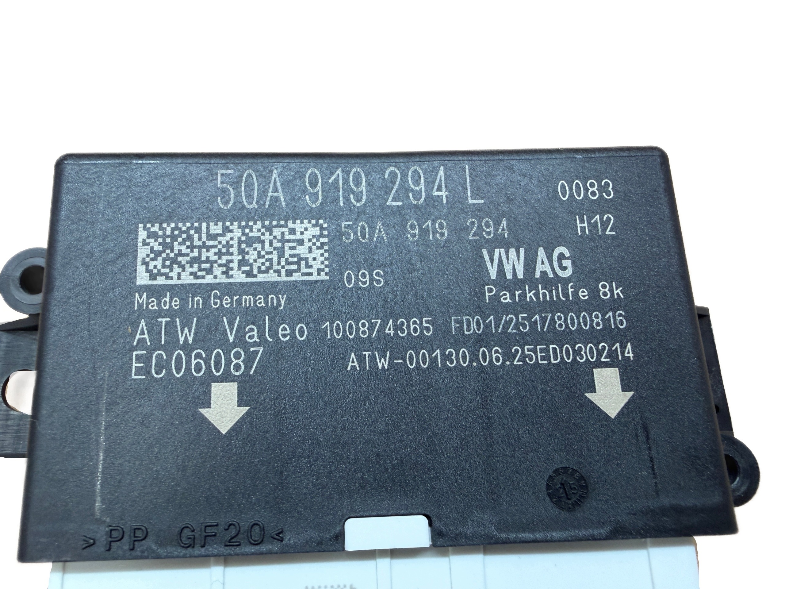 AUDI VW CUPRA SKODA control unit PDC 5QA919294L