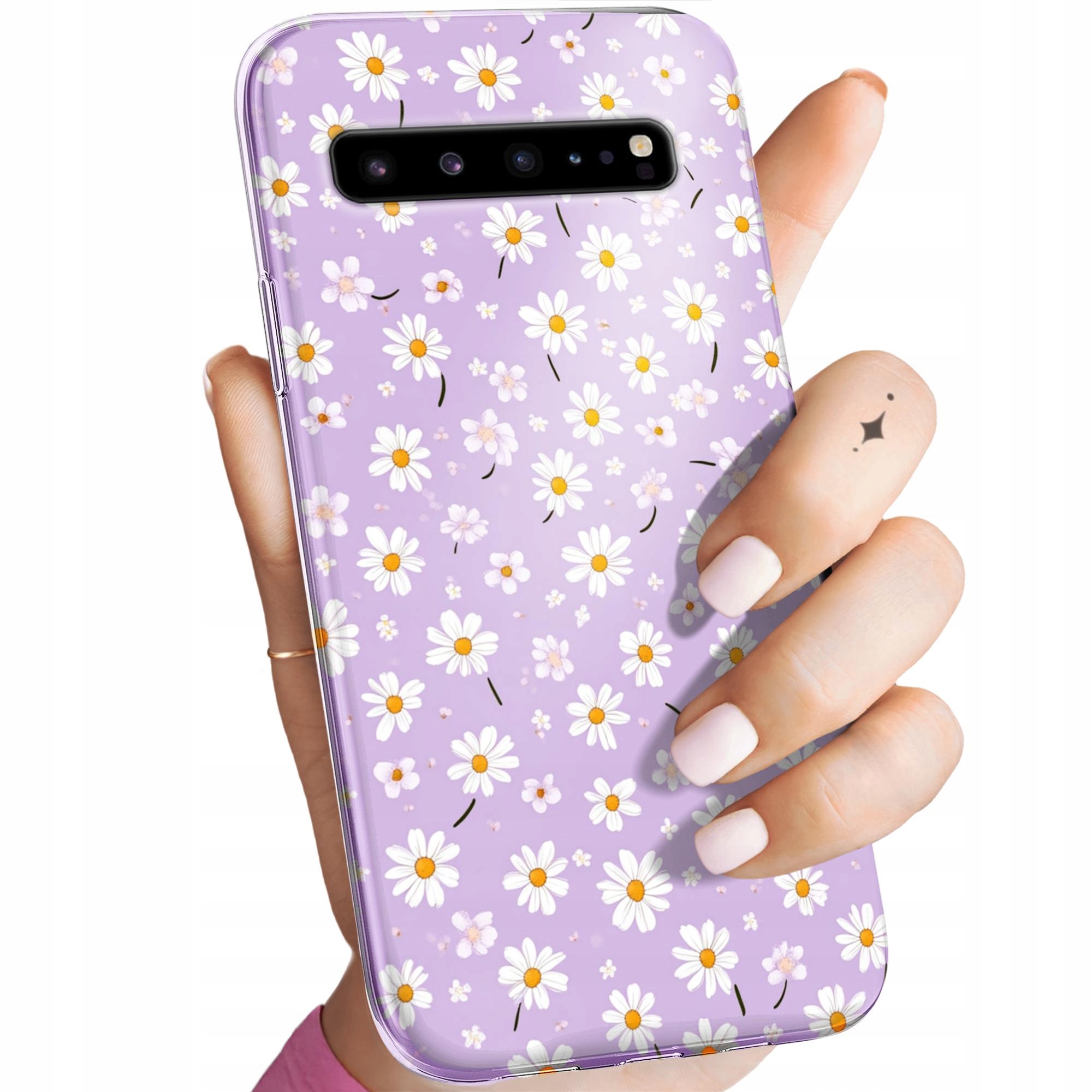 Etui Do Samsung Galaxy S10 5G Wiosna Kwiaty Rośliny Obudowa Pokrowiec