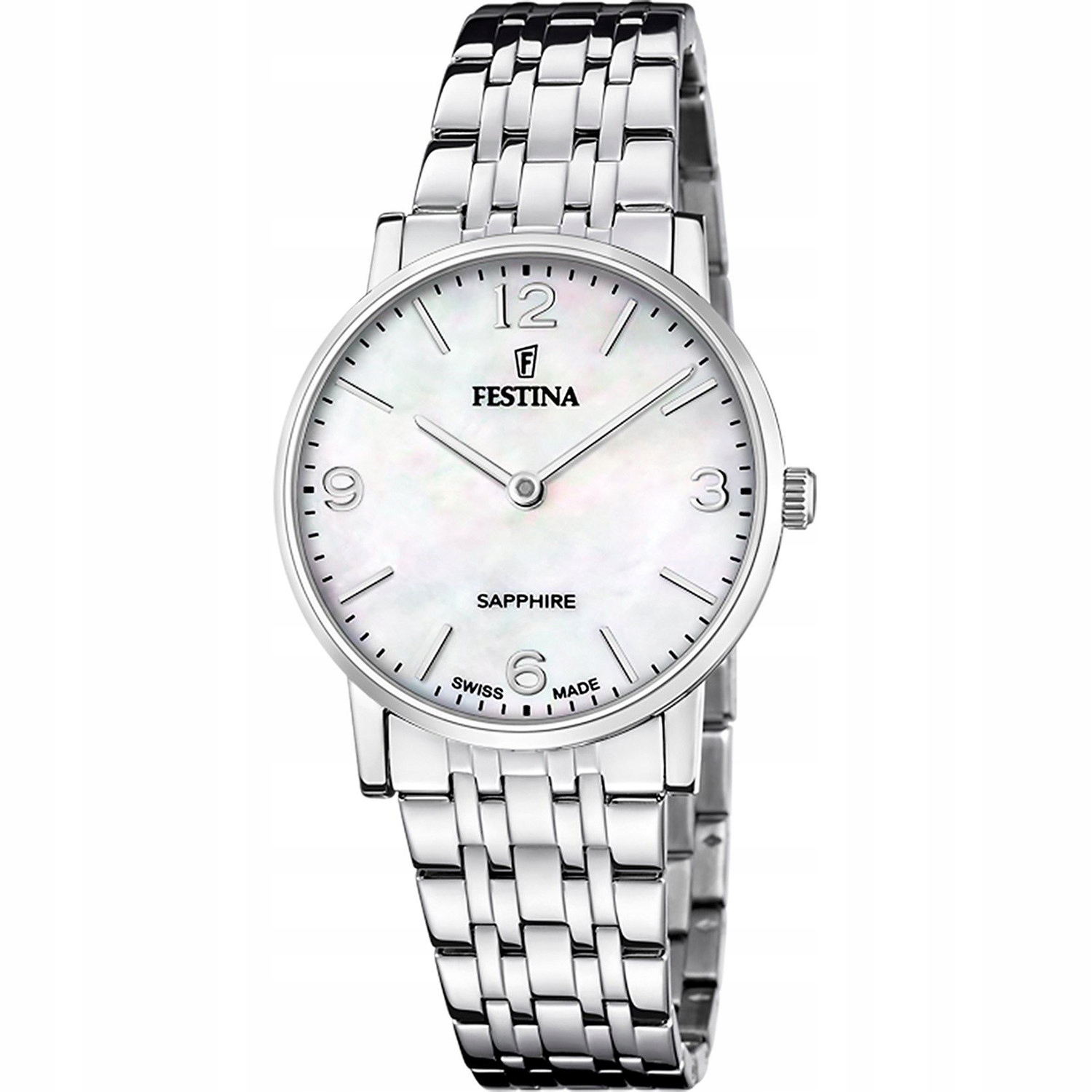 Dámské hodinky Festina F20047-2 stříbrné
