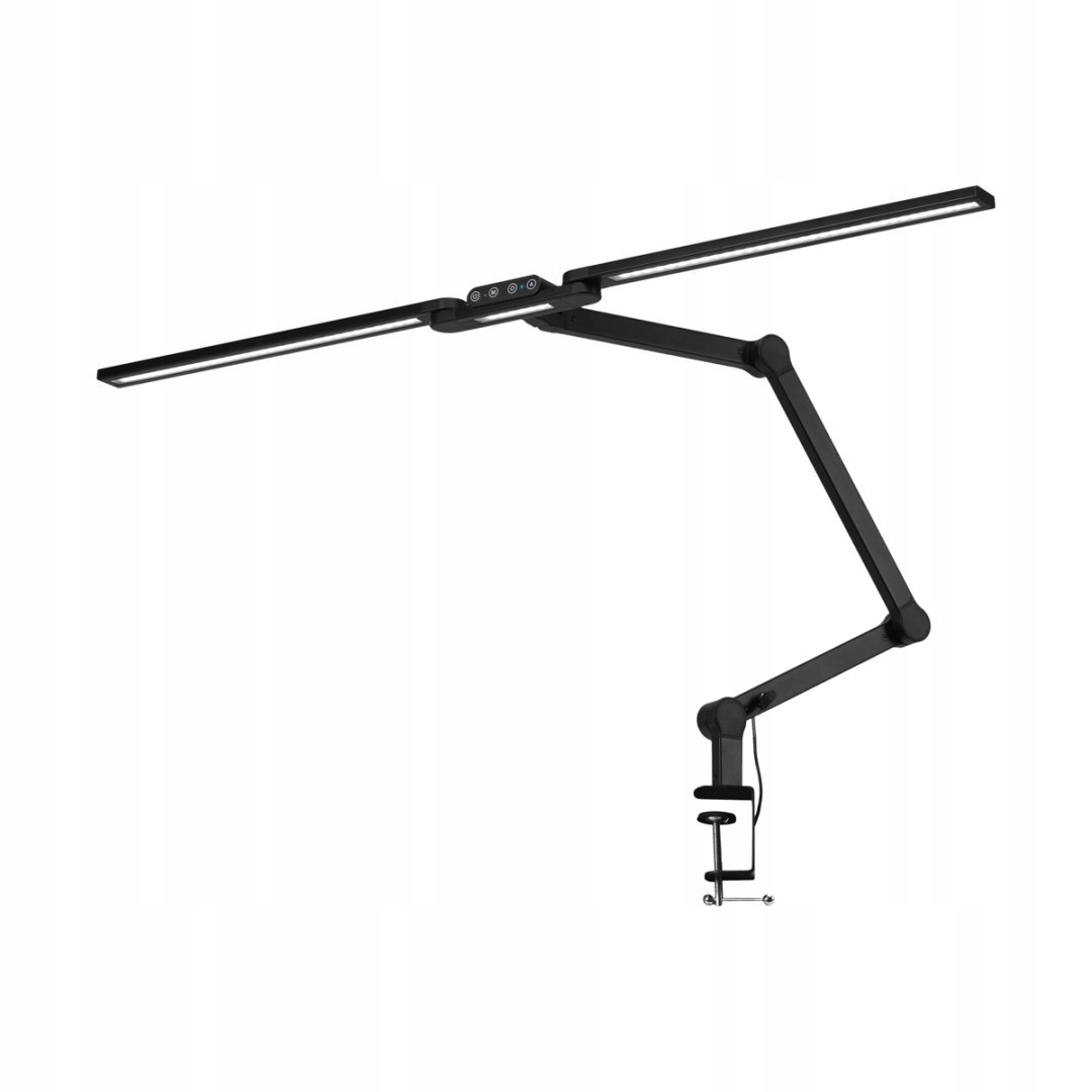 Lampa warsztatowa zabiegowa do manicure Glow L04 do blatu czarna