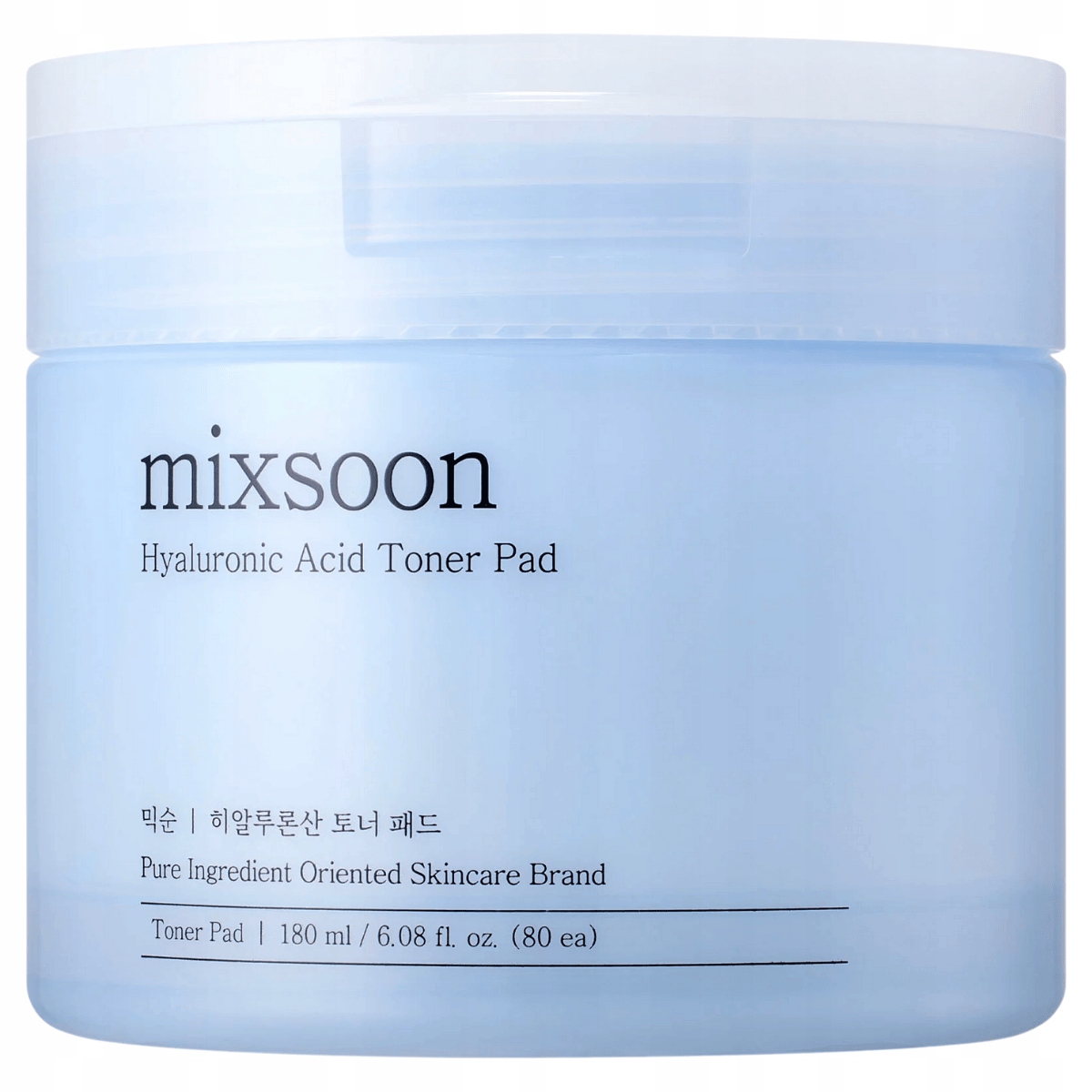 Mixsoon Hyaluronic Acid Toner Pad, 80ks hydratační tonizační vločky