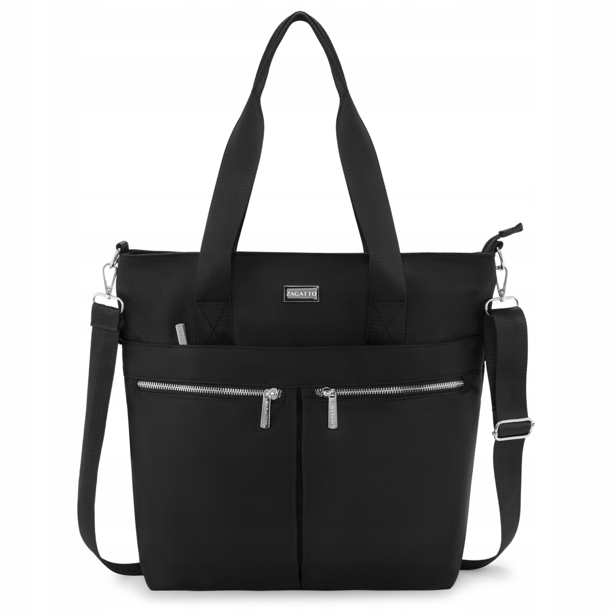 Dámská kabelka shopper prostorná do školy práce shopperka přes rameno Zagatto