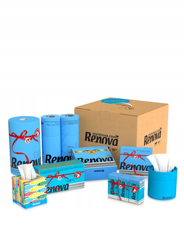 Modrý set Renova