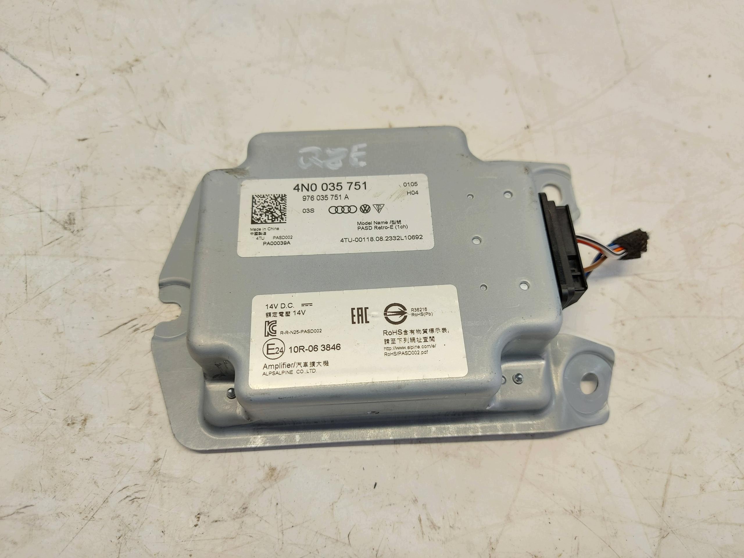 Audi Q8 E-TRON SportBack 4KE control unit module generator dzwieku 4n0035751