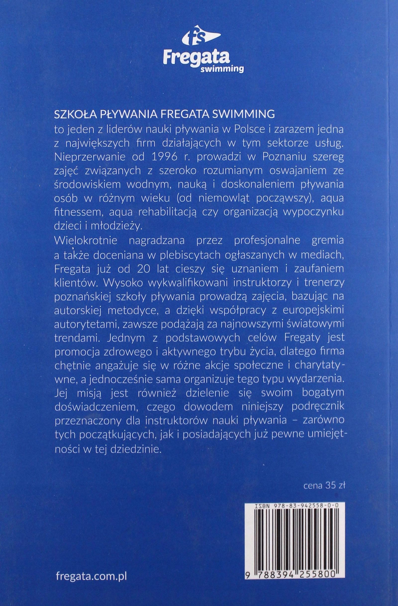 WYBÓR ĆWICZEŃ W NAUCZANIU SPORTOWYCH TECHNIK PŁYWA Stan opakowania oryginalne