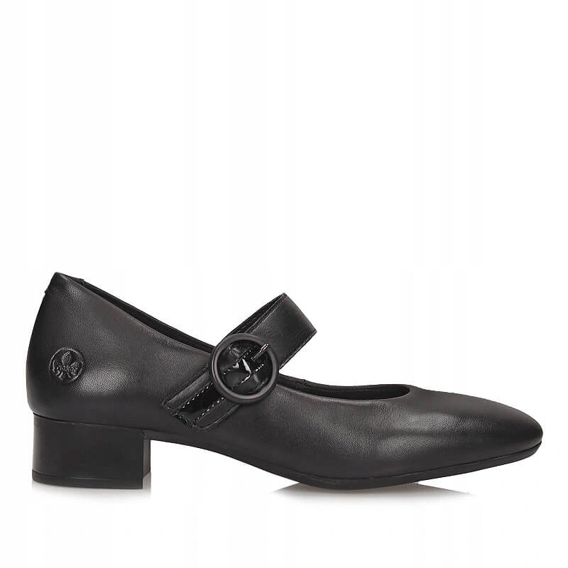 Stylové dámské polobotky na podpatku Rieker 43455-00