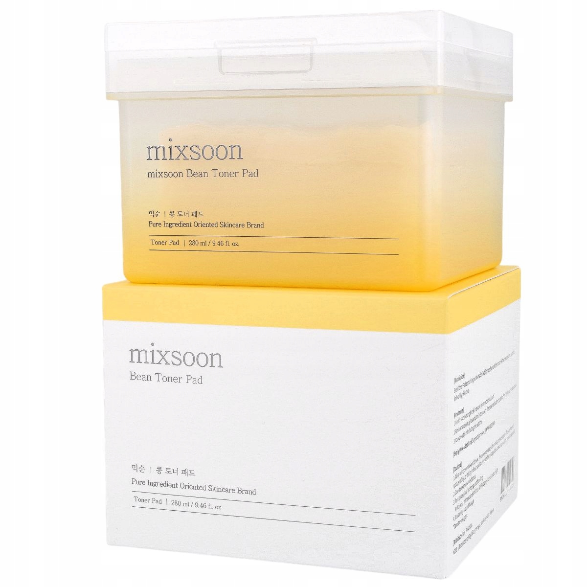 Mixsoon Bean Toner Pad Hydratační pleťové vločky s extraktem ze sóji