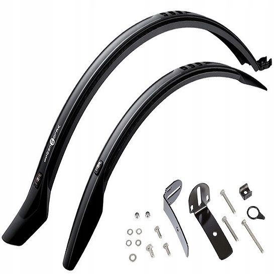 Błotniki Sks Velo 55 Cross 28" zestaw, czarne