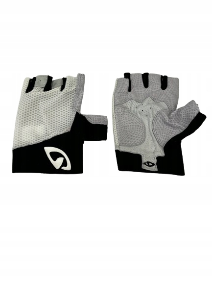 Rękawiczki rowerowe męskie Giro Zero II rozm. XXL White/Black krótkie