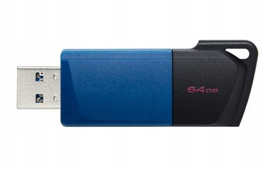 Pendrive Kingston 64GB USB3.2 Gen 1 Exodia blue Model DataTraveler Exodia M
