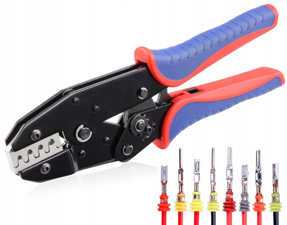 Zaciskarka YF-25B0 Praska Do Konektorów Izolowanych 1,00-2,50 mm2 Jpt Mcon