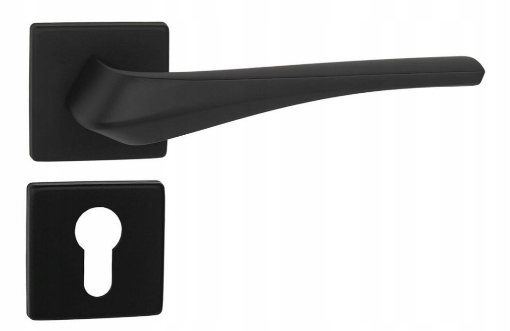 talianska kľučka Class Qr Sl čierna rozety Wb