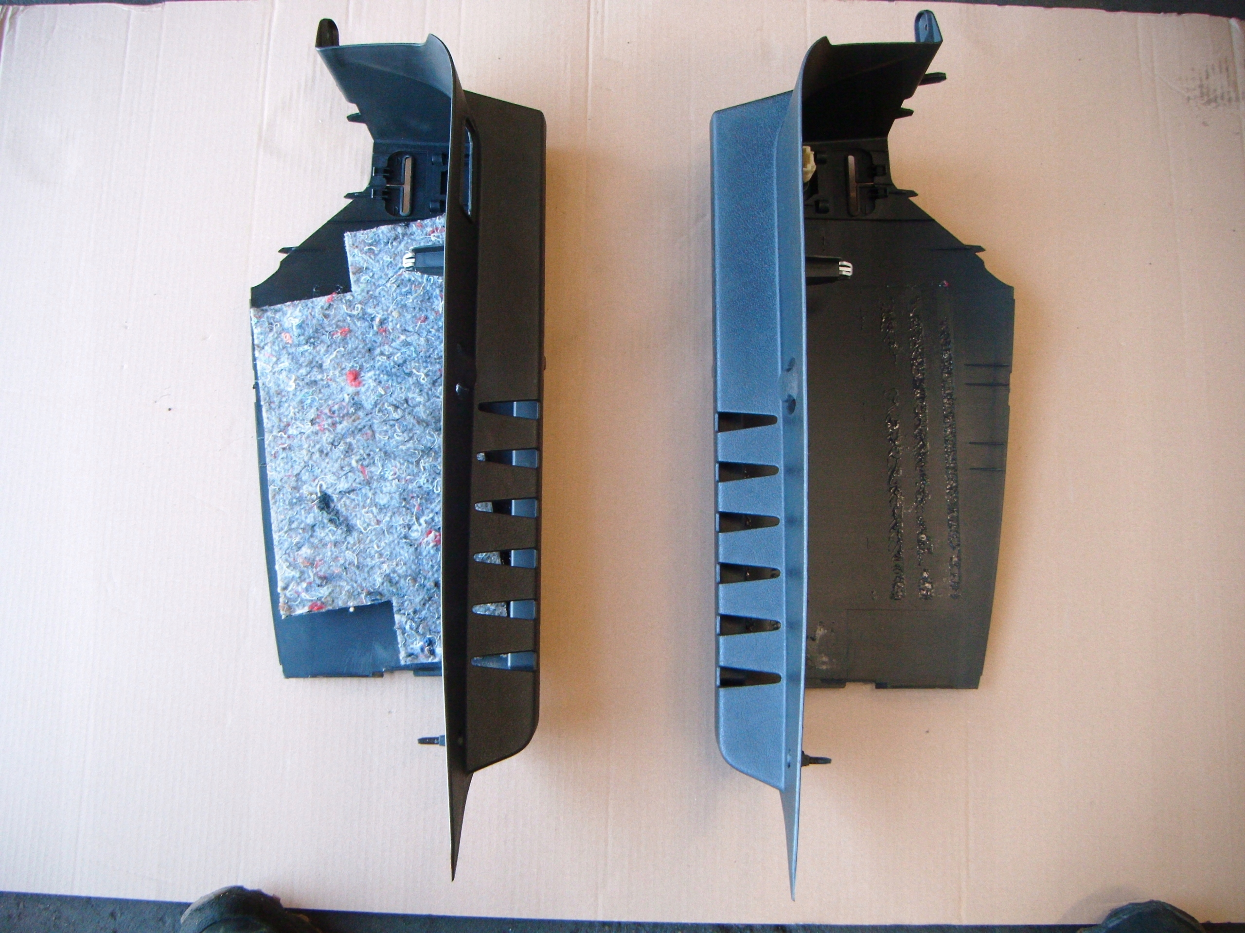 PEUGEOT 207 SW 08-12 BOCZEK TAPICERKA TYŁ