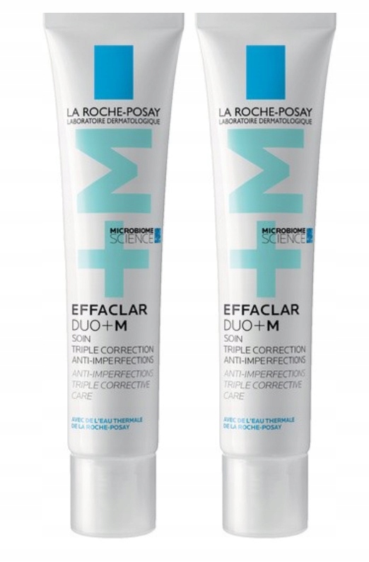 La Roche Effaclar Duo Krem Przeciw Niedoskonałościom Dzień Noc 40ml x2