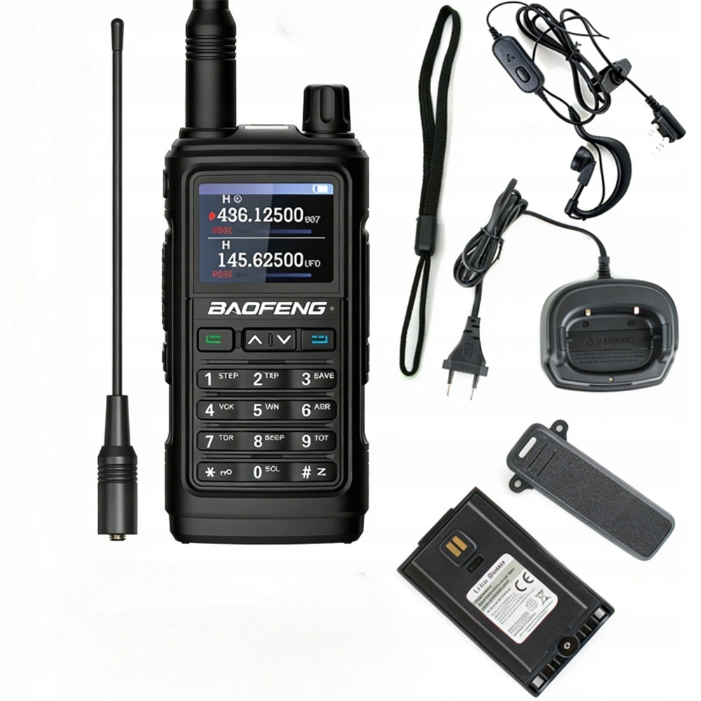 Baofeng UV-17M Dwuzakresowe radio dwukierunkowe z Fm, Noaa & Programowalny