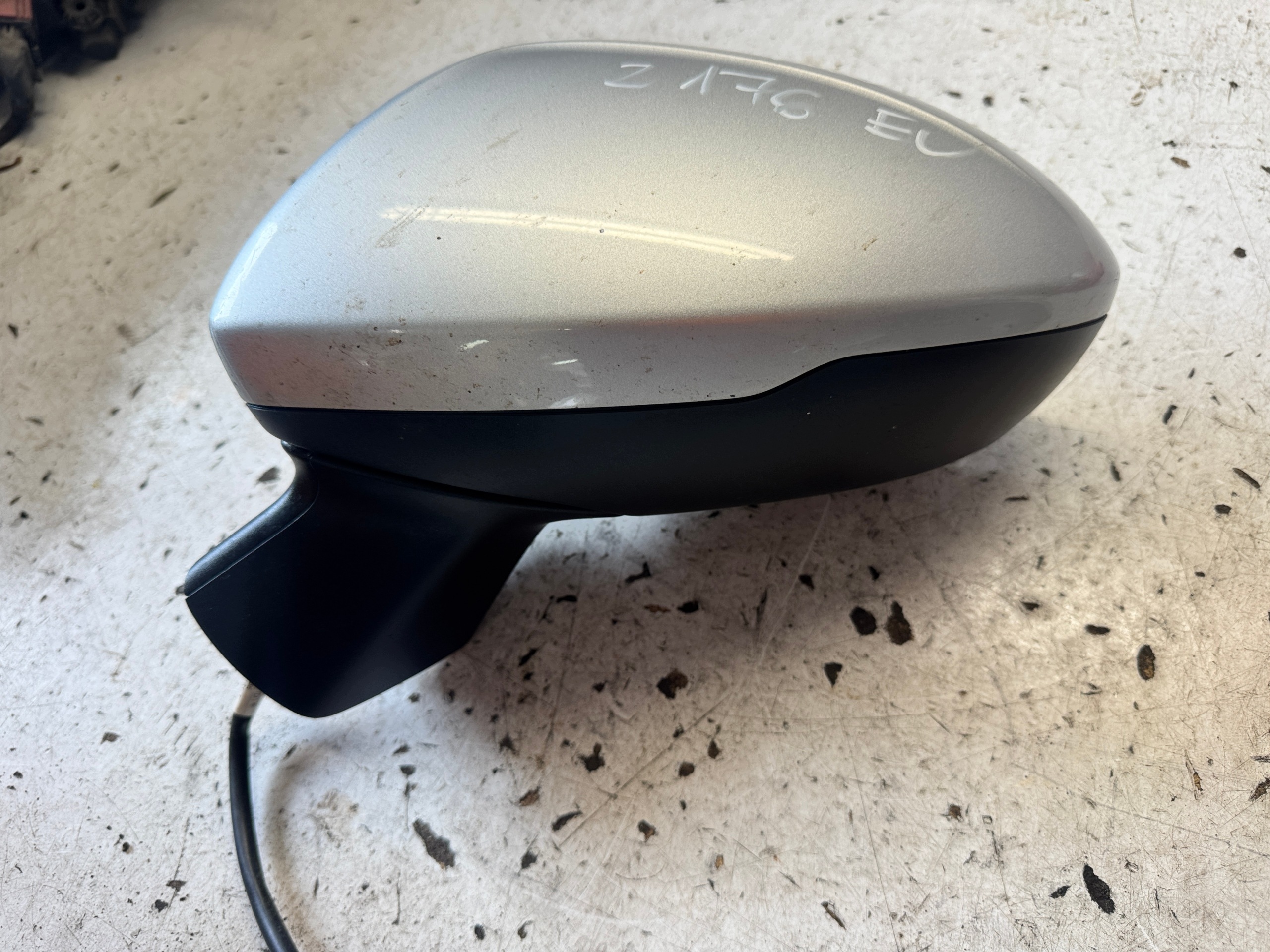 OPEL ASTRA K V mirror left electrics 5 PIN silver Z176 EUROPA