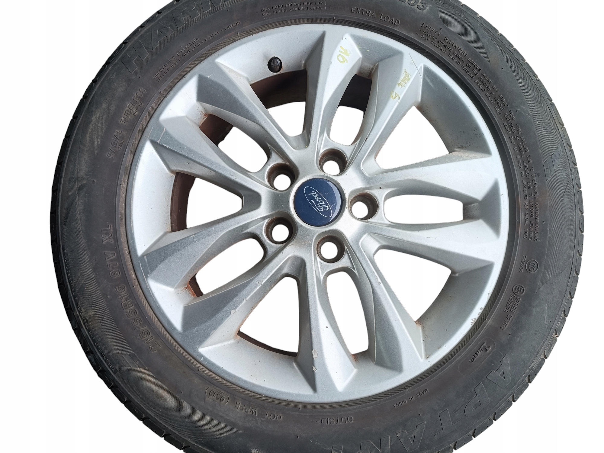 discs aluminium 16 FORD MONDEO MK5 FOCUS MK3