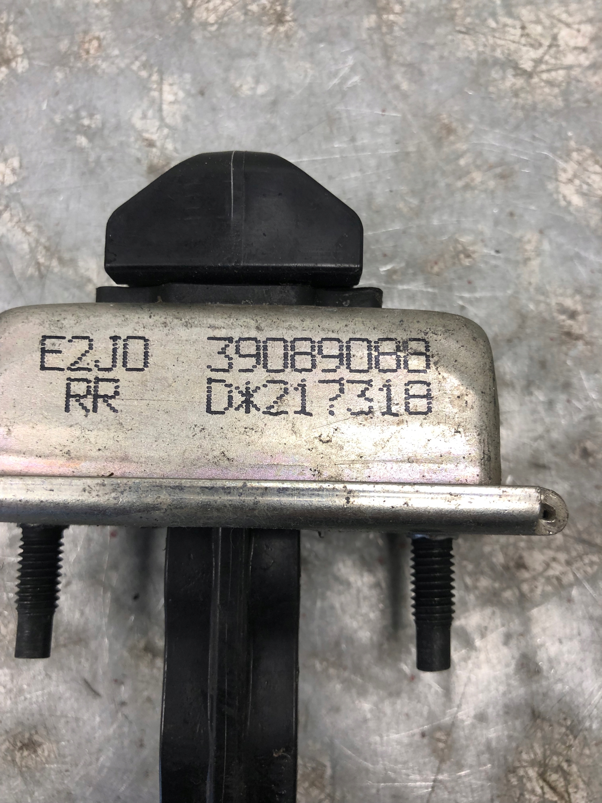 limiter door right rear part OPEL INSIGNIA B 39089088