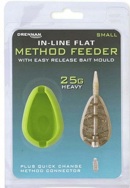 Zestaw Drennan Flat Method Feeder Small Koszyk 25g
