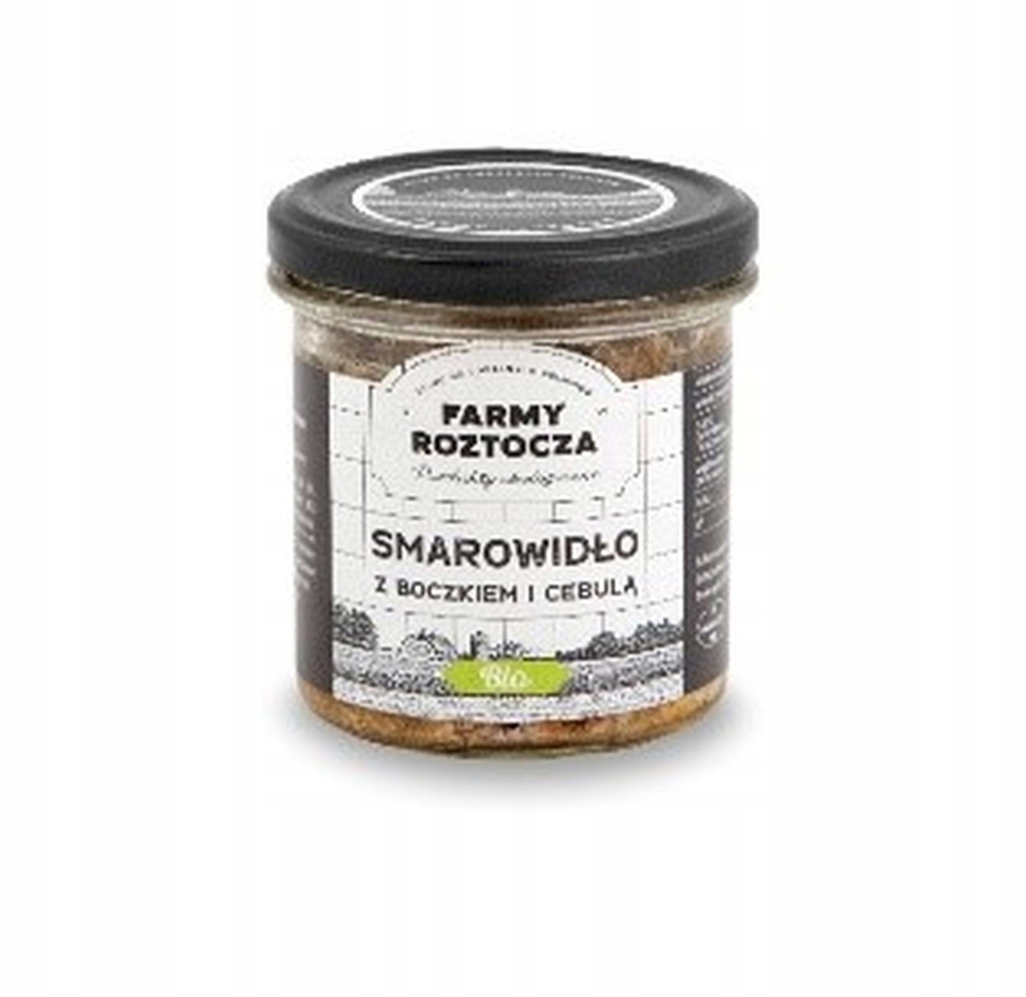 Levně Farmy Roztocza Mazivo se slaninou a cibulí Bio 180 g