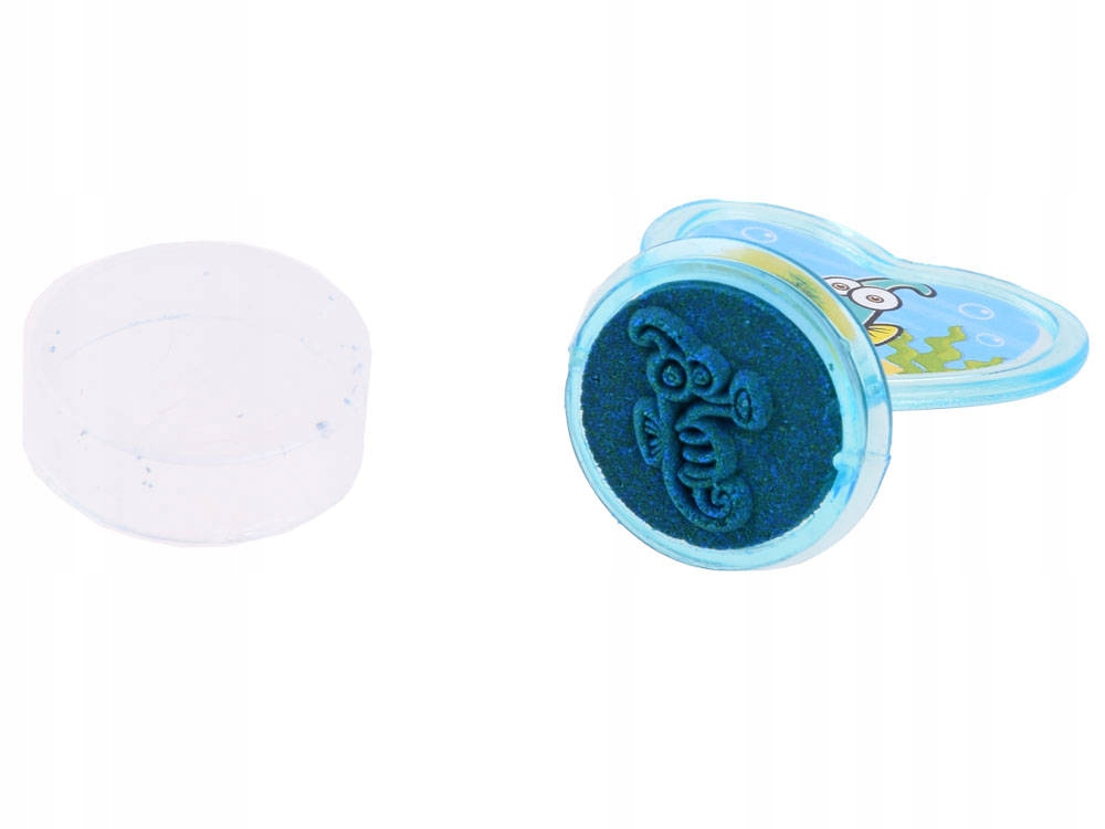 Zestaw PIECZĄTKI DLA DZIECI STEMPELKI STEMPLE ZWIERZAKI MORSKIE ZA3979 Materiał plastik