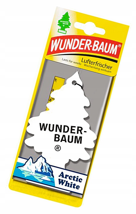 Zawieszka zapachowa choinka Wunder Baum Arctic White