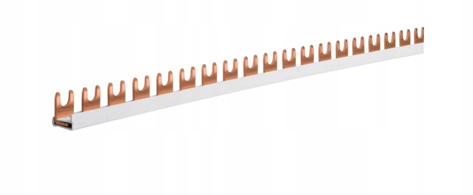 Hager KDN163B Szyna grzebieniowa widełkowa pozioma 1P 10mm2 57M