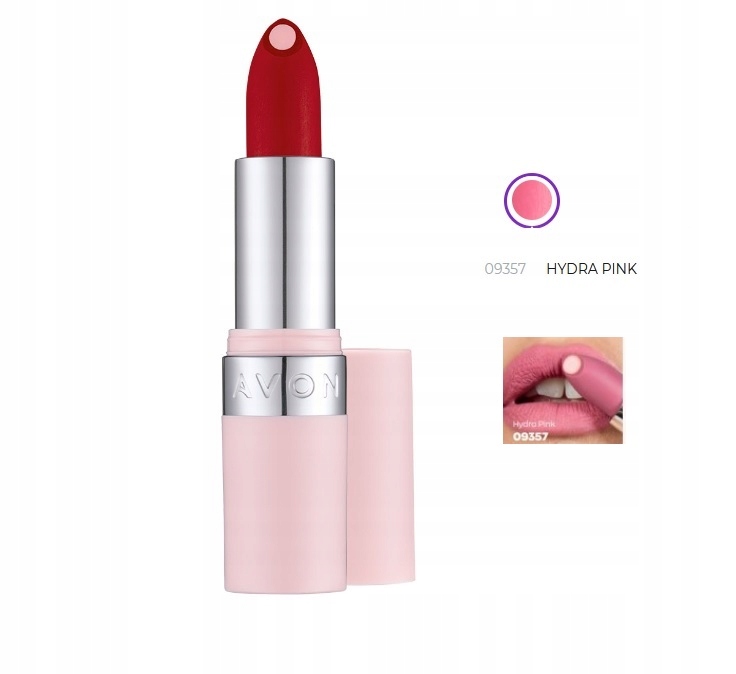 Avon Matowa Szminka Kwas Hialuronowy HYDRA PINK
