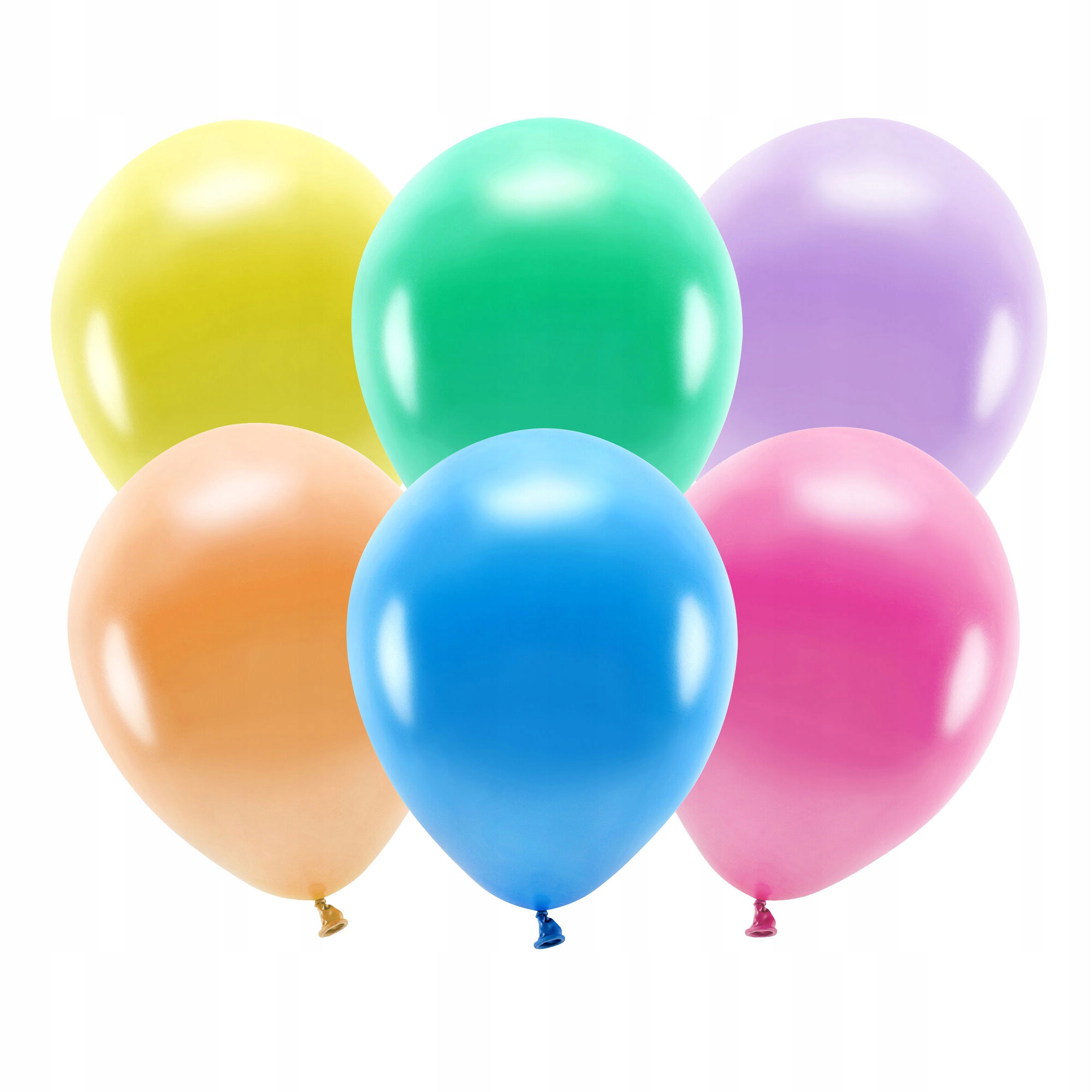 

Balony Eco metaliczne metalizowane 26 cm 10 szt