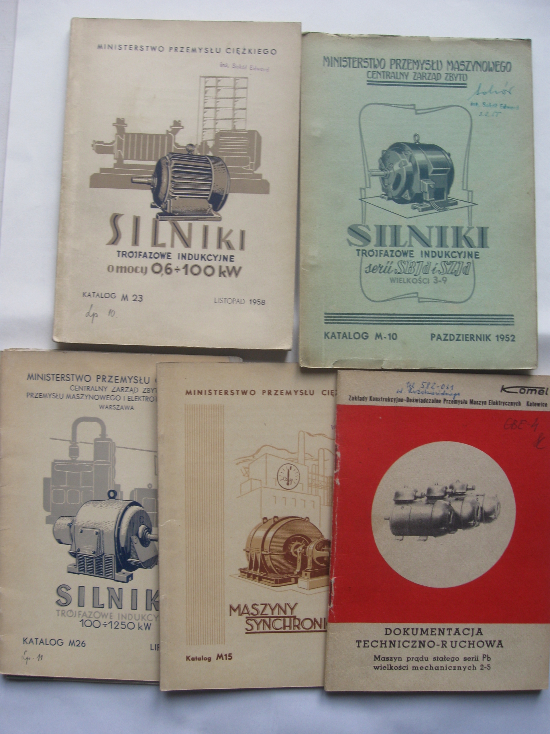 SLNIKI MASZYNY SYNCHRONICZN Informator Katalog x 5 Kod producenta 794