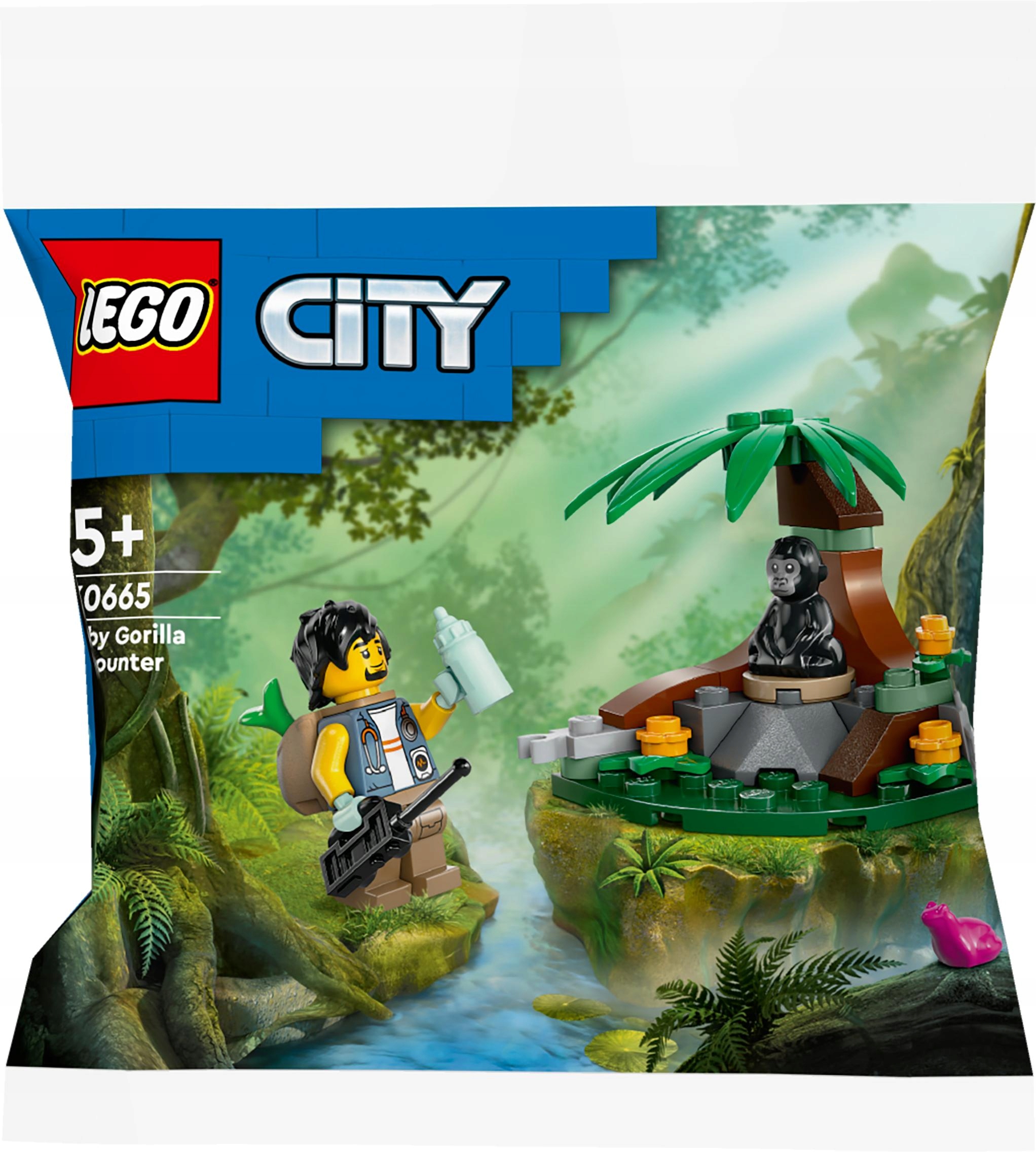 Sada Lego Kostek pro děti Sedm let Lego City Honička policejního auta