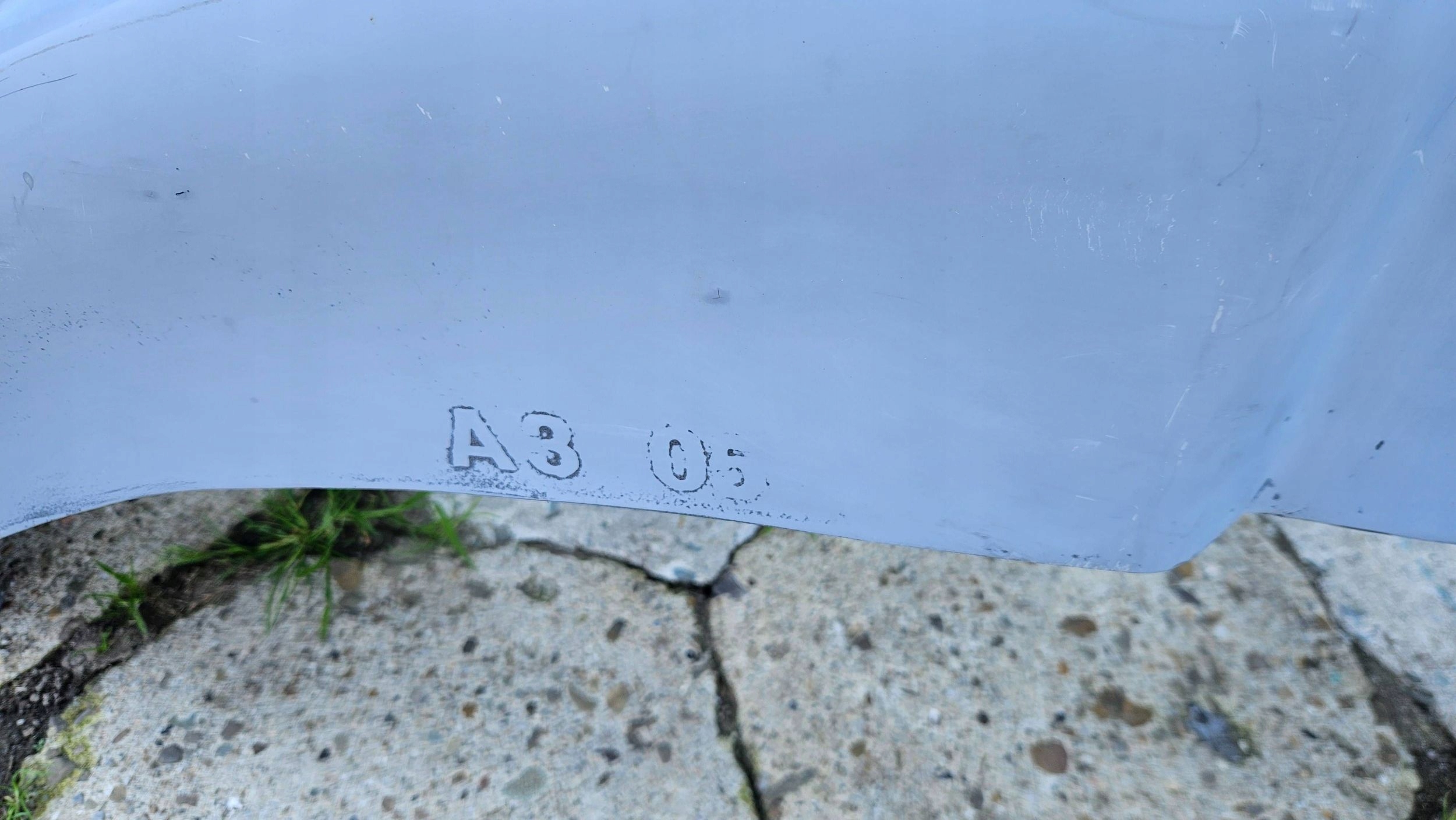 Audi A3 8P 05-08 front bumper front spoiler tuning