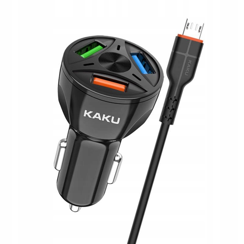 

Ładowarka Samochodowa Kabel Micro Usb Qc 3.0 Mocna