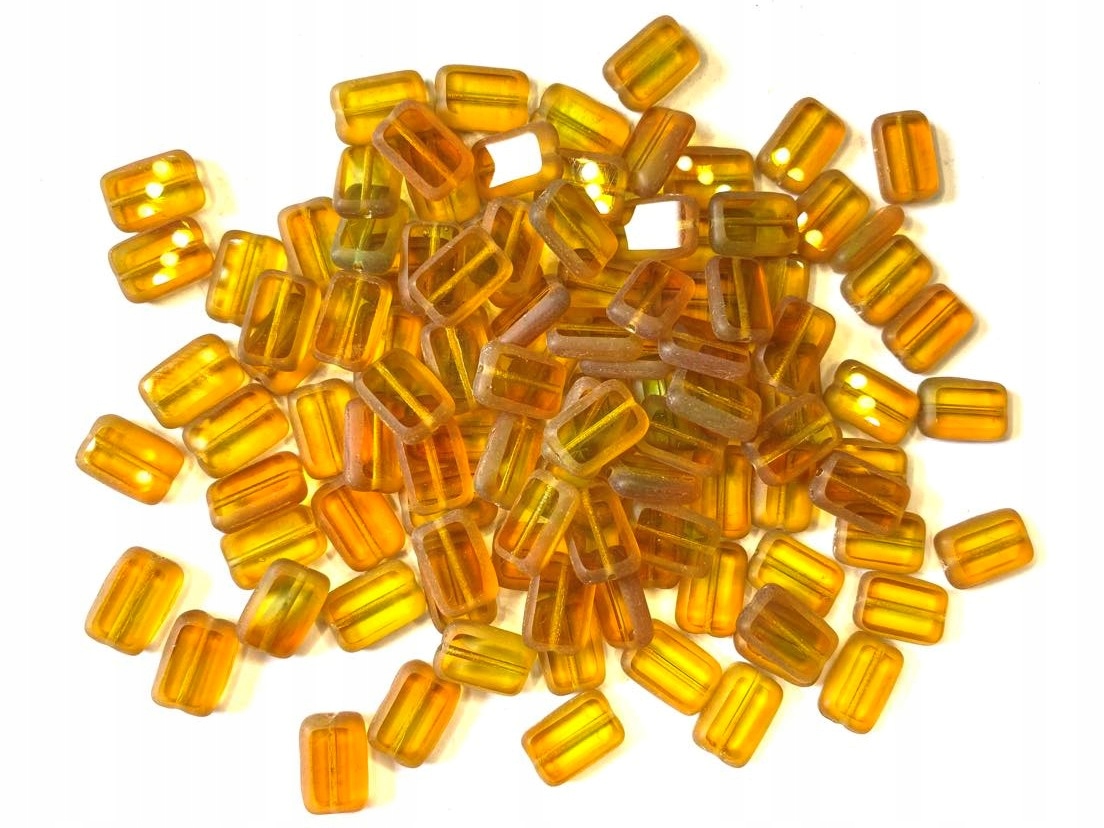 Koraliki Szklane Bursztynowe 13 mm 40szt. 36