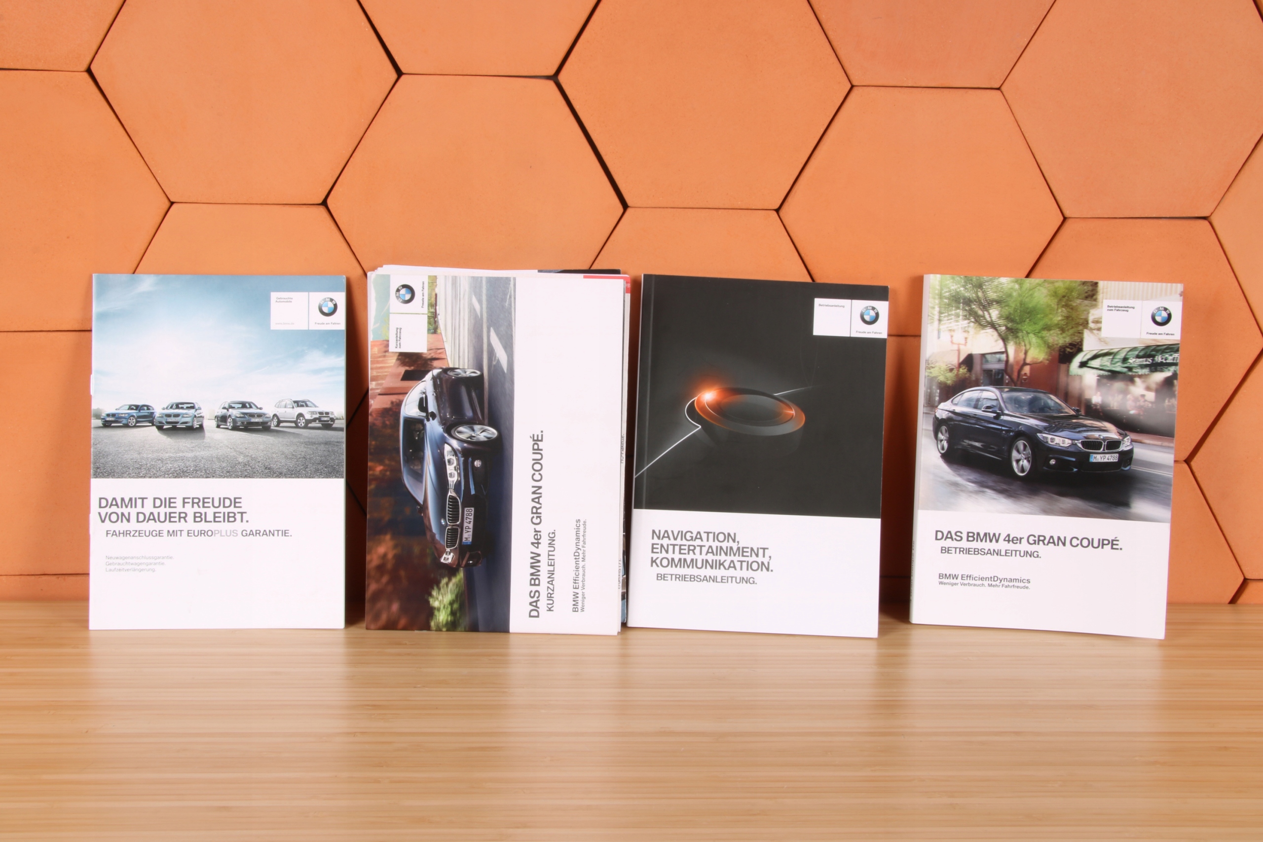 BMW F36 GRAN COUPE ORYGINALNA NIEMIECKA INSTRUKCJA OBSŁUGI ETUI