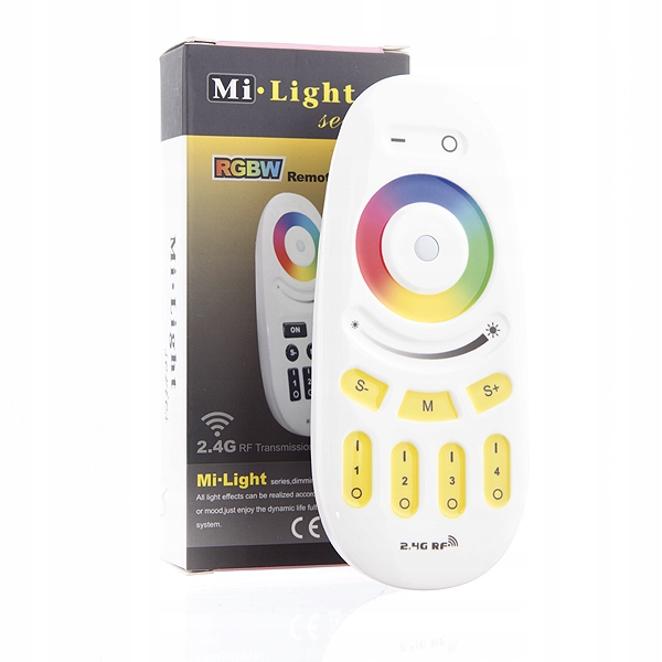 PILOT LED 4 STREFOWY RGB/RGBW MILIGHT FUT096 BIAŁY Typ pilot