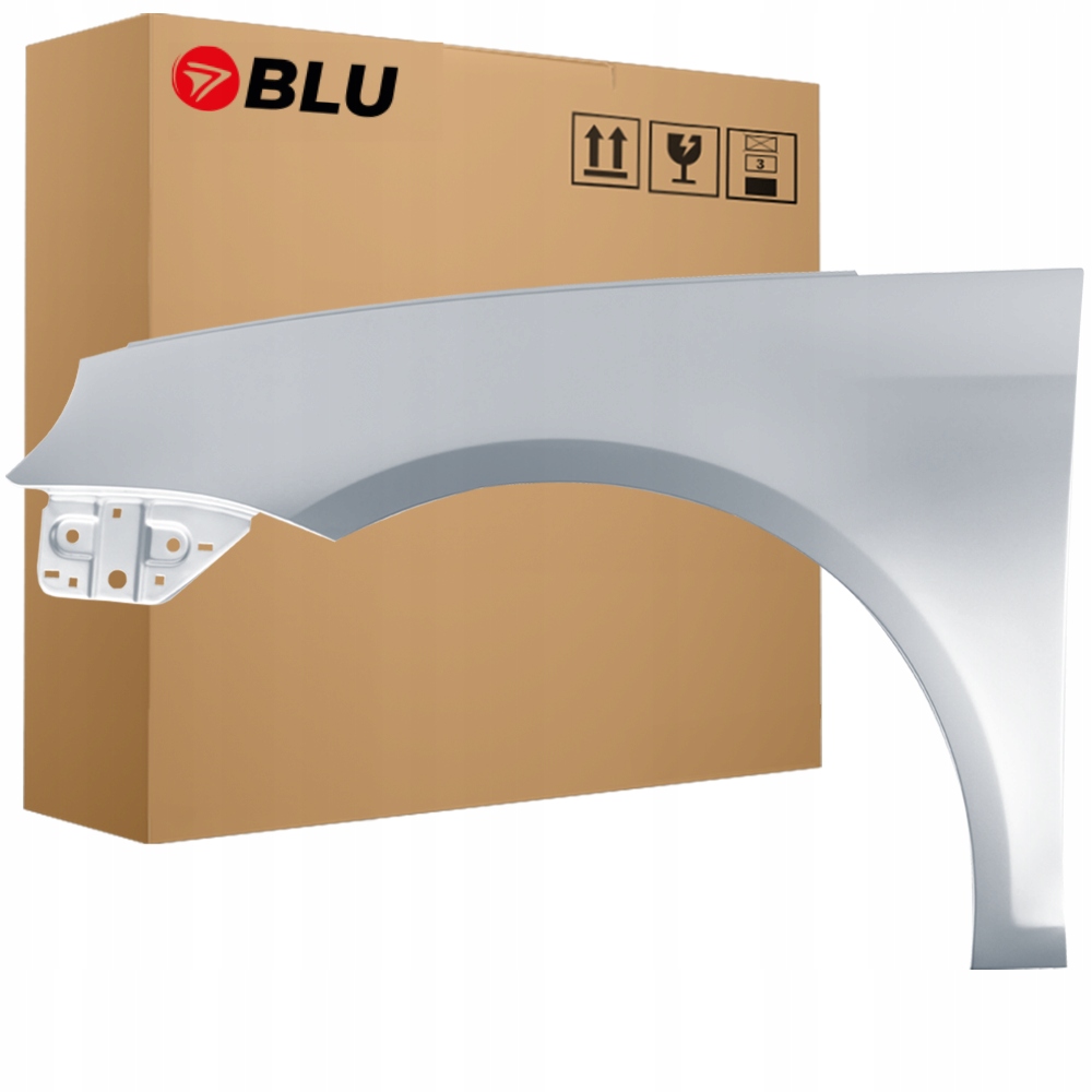 Blu Blatník Vw Eos LK7W levý stříbrný 06-15 přední