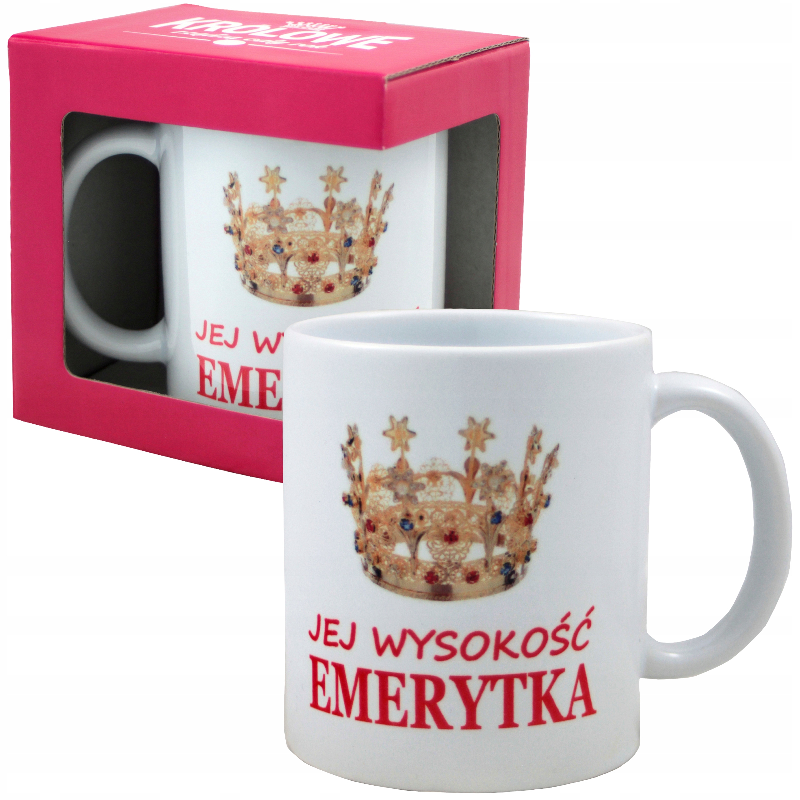 

Kubek dla Emerytki Emeryta na emeryturę