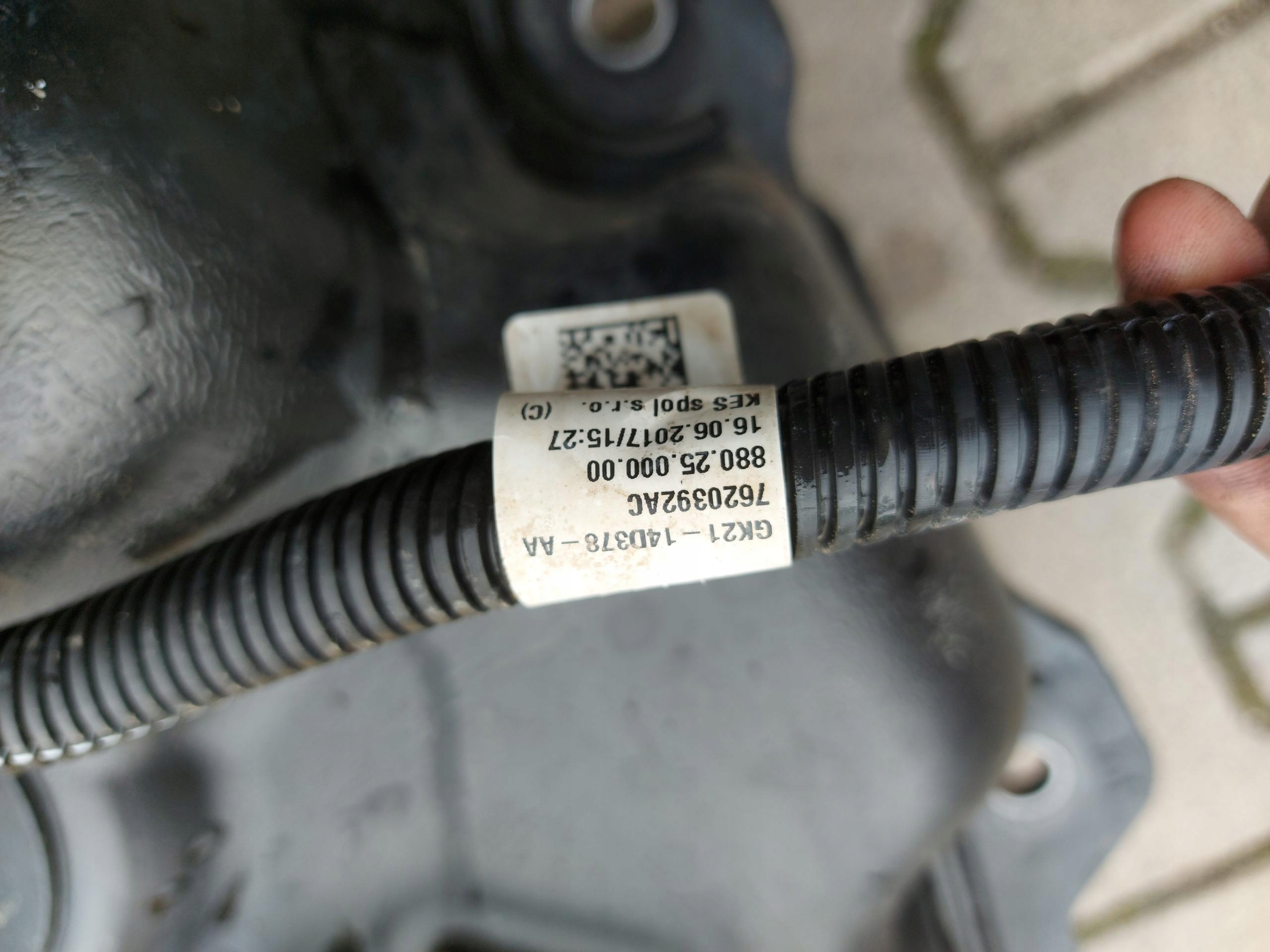 transit mk8 serbatoio LIQUIDO adblue bk21-14d378-aa