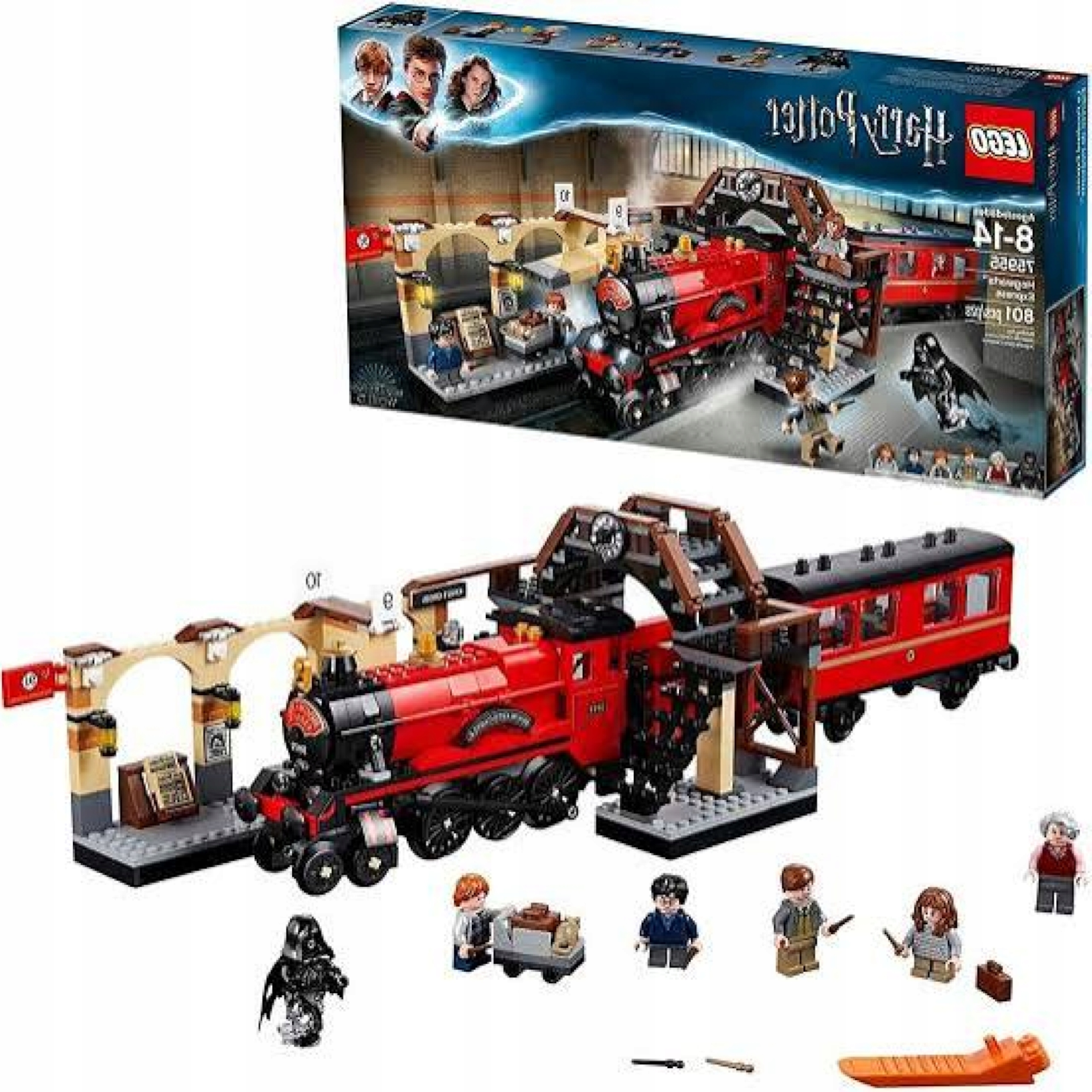 75955 Lego Harry Potter Ekspres Do Hogwartu Pociąg Peron 9 I 3/4 Dementor