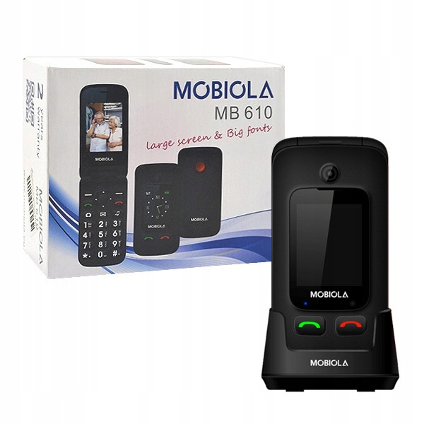 Mobilný telefón Mobiola MB610 32 Mb 32 Mb čierny