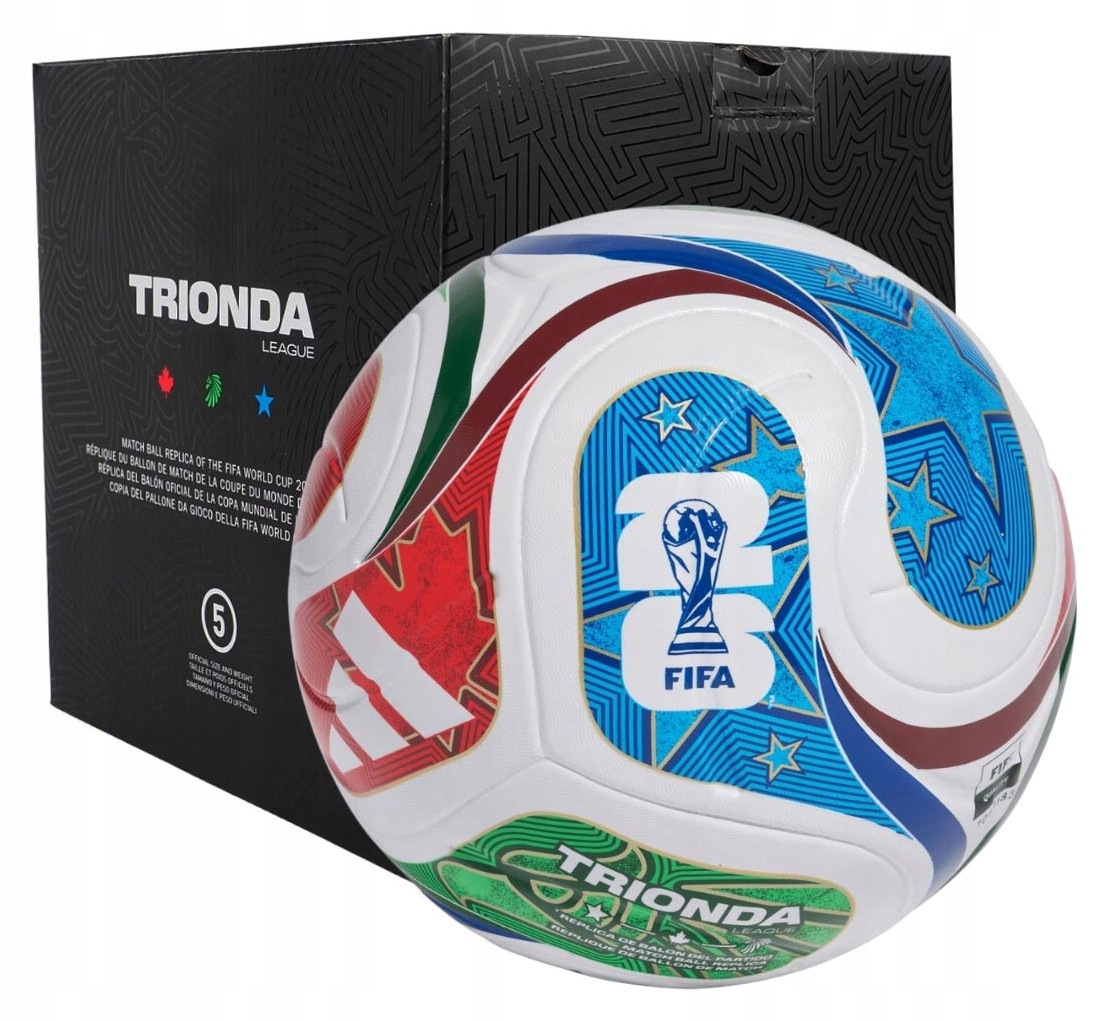 Fotbalový míč Adidas Teamwear World Cup 26 Trionda League Box JD8045 vel. 5