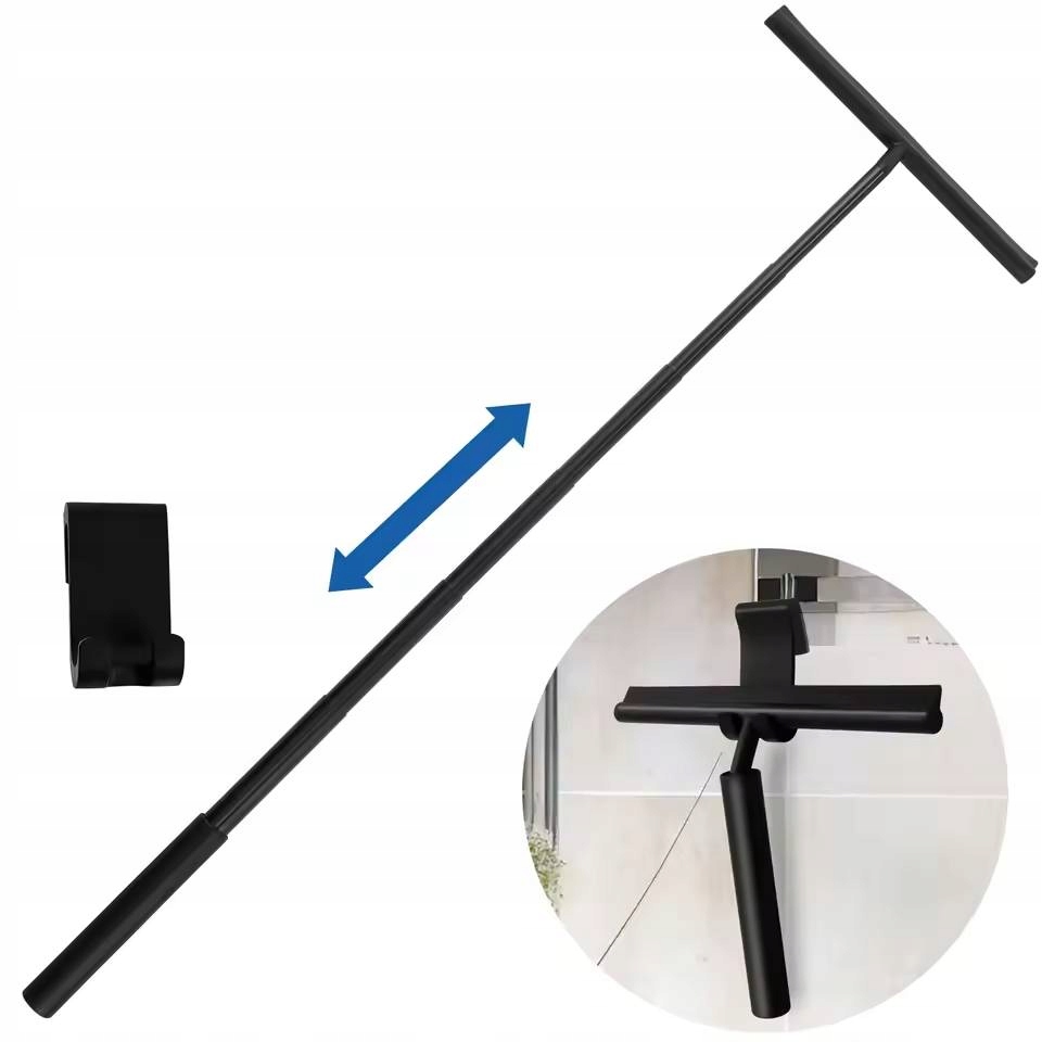 Levně Teleskopický Odstraňovač Skel A Kabin Zrcátek Háček Černý