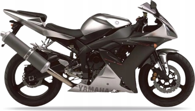 Samolepky Na Motocykl Juula Pro Yamaha Yzf R1 2003 Stříbrné Typ C RN09