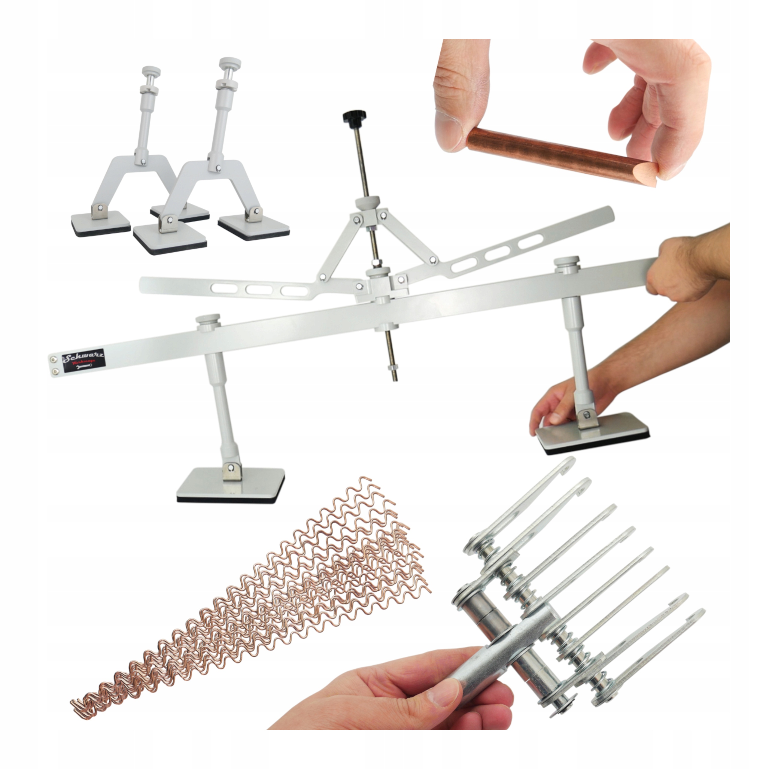 Panelový Puller páka rám 110 cm dvojité nohy 2ks Příslušenství spotter