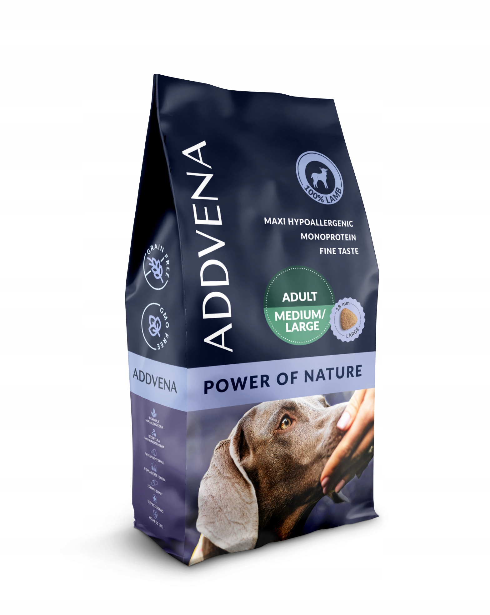 Levně Addvena Power Of Nature Adult Medium/Large 10 kg (dříve Addvena Life 20+)